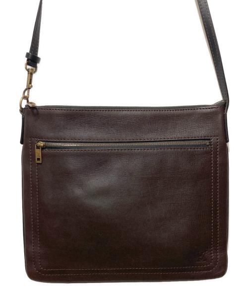 LOUIS VUITTON（ルイ ヴィトン）LOUIS VUITTON (ルイ ヴィトン) レザーショルダーバッグ ブラウンの古着・服飾アイテム