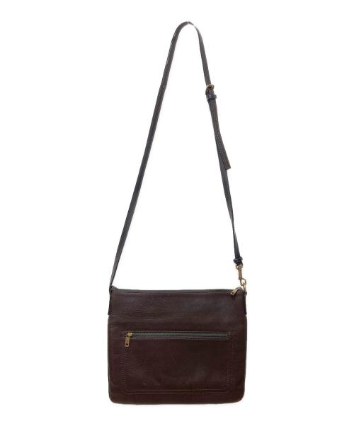 LOUIS VUITTON（ルイ ヴィトン）LOUIS VUITTON (ルイ ヴィトン) レザーショルダーバッグ ブラウンの古着・服飾アイテム