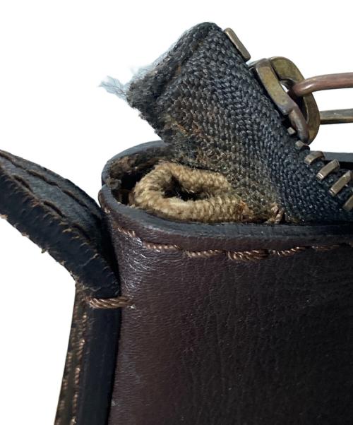 LOUIS VUITTON（ルイ ヴィトン）LOUIS VUITTON (ルイ ヴィトン) レザーショルダーバッグ ブラウンの古着・服飾アイテム