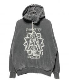 COOTIE PRODUCTIONS×HangOut（クーティープロダクツ×ハングアウト）の古着「Pigment Dyed Open End Yarn Sweat Hoodie」｜グレー