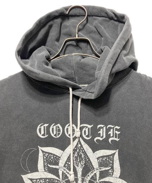 COOTIE PRODUCTIONS（クーティープロダクツ）COOTIE PRODUCTIONS (クーティープロダクツ) HangOut (ハングアウト) Pigment Dyed Open End Yarn Sweat Hoodie グレー サイズ:Ｓの古着・服飾アイテム