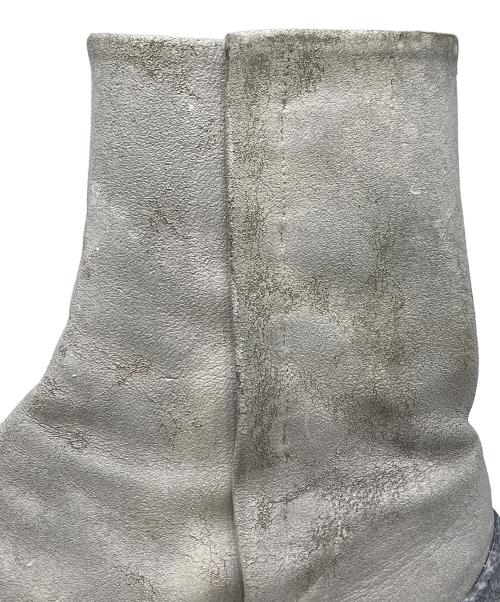 Maison Margiela（メゾンマルジェラ）Maison Margiela (メゾンマルジェラ) Tabi Airbag Heel Ankle Boots ホワイト サイズ:41の古着・服飾アイテム