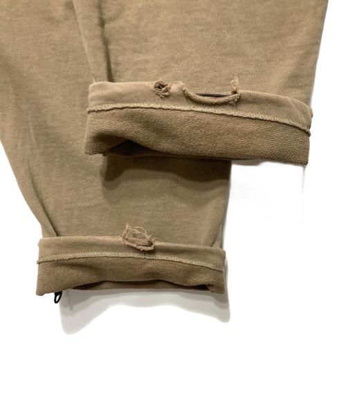 KEBOZ（ケボズ）KEBOZ (ケボズ) スウェットパンツ ベージュ サイズ:Ｌの古着・服飾アイテム