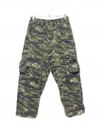 KEBOZケボズ）の古着「タイガーカモカーゴパンツ」｜カーキ