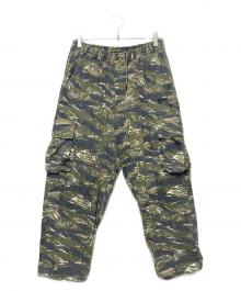 KEBOZ（ケボズ）の古着「タイガーカモカーゴパンツ」｜カーキ