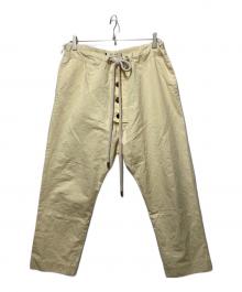 MARNI（マルニ）の古着「コットンリネントラウザー」｜イエロー