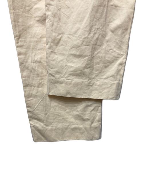 MARNI（マルニ）MARNI (マルニ) コットンリネントラウザー イエロー サイズ:42の古着・服飾アイテム