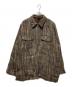 ELCHELE（エルチェレ）の古着「TWEED PADED JACKET」｜ブラウン×グリーン