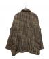 ELCHELE (エルチェレ) TWEED PADED JACKET ブラウン×グリーン サイズ:free：9000円