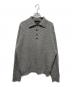CITYSHOP（シティショップ）の古着「ROUTINE ポロシャツ ニット」｜グレー