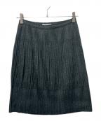 PLEATS PLEASEプリーツプリーズ）の古着「プリーツスカート」｜グレー