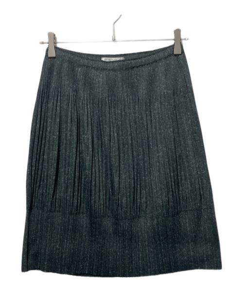 PLEATS PLEASE（プリーツプリーズ）PLEATS PLEASE (プリーツプリーズ) プリーツスカート グレー サイズ:5の古着・服飾アイテム