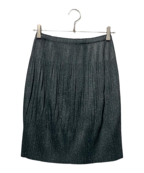 PLEATS PLEASE（プリーツプリーズ）PLEATS PLEASE (プリーツプリーズ) プリーツスカート グレー サイズ:5の古着・服飾アイテム