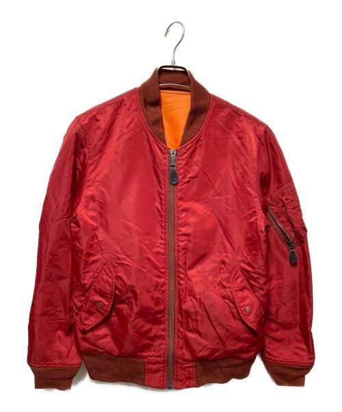 AVIREX（アヴィレックス）AVIREX (アヴィレックス) MA-1ジャケット レッド サイズ:Mの古着・服飾アイテム