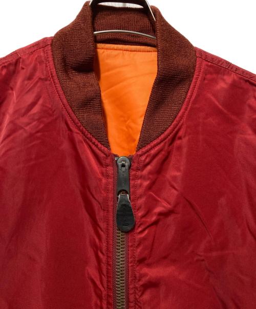 AVIREX（アヴィレックス）AVIREX (アヴィレックス) MA-1ジャケット レッド サイズ:Mの古着・服飾アイテム