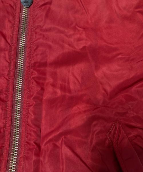 AVIREX（アヴィレックス）AVIREX (アヴィレックス) MA-1ジャケット レッド サイズ:Mの古着・服飾アイテム