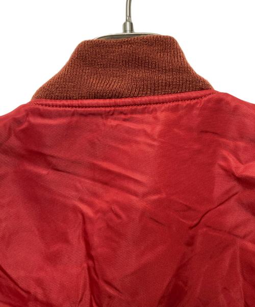 AVIREX（アヴィレックス）AVIREX (アヴィレックス) MA-1ジャケット レッド サイズ:Mの古着・服飾アイテム