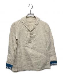 EURO VINTAGE（ユーロヴィンテージ）の古着「1930s French Navy Linen Sailor」｜ベージュ