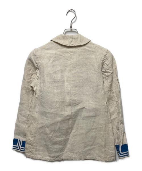 EURO VINTAGE（ユーロヴィンテージ）EURO VINTAGE (ユーロヴィンテージ) 1930s French Navy Linen Sailor ベージュ サイズ:無しの古着・服飾アイテム