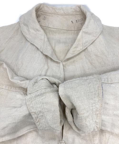 EURO VINTAGE（ユーロヴィンテージ）EURO VINTAGE (ユーロヴィンテージ) 1930s French Navy Linen Sailor ベージュ サイズ:無しの古着・服飾アイテム