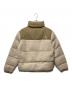 THE NORTH FACE (ザ ノース フェイス) ヌプシボアダウンジャケット ベージュ サイズ:Ｍ：10000円