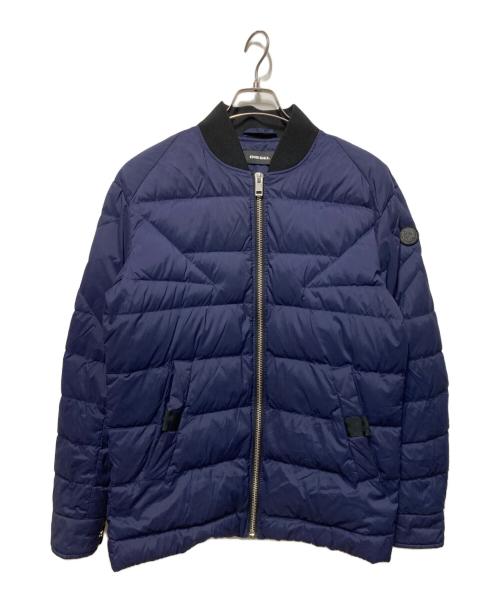 DIESEL（ディーゼル）DIESEL (ディーゼル) ダウンジャケット ネイビー サイズ:Sの古着・服飾アイテム