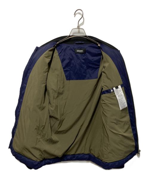 DIESEL（ディーゼル）DIESEL (ディーゼル) ダウンジャケット ネイビー サイズ:Sの古着・服飾アイテム