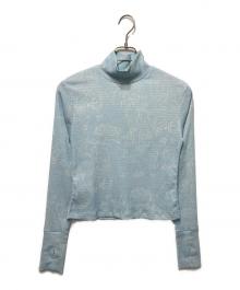 KIJUN（キジュン）の古着「Drawing Wrinkle Top」｜ブルー