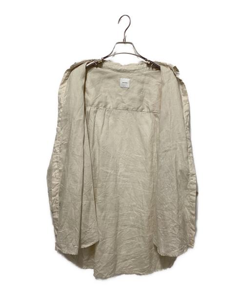 Spick and Span（スピック＆スパン）Spick and Span (スピック＆スパン) 80リネンカシュクールビッグシャツ ベージュ サイズ:Freeの古着・服飾アイテム