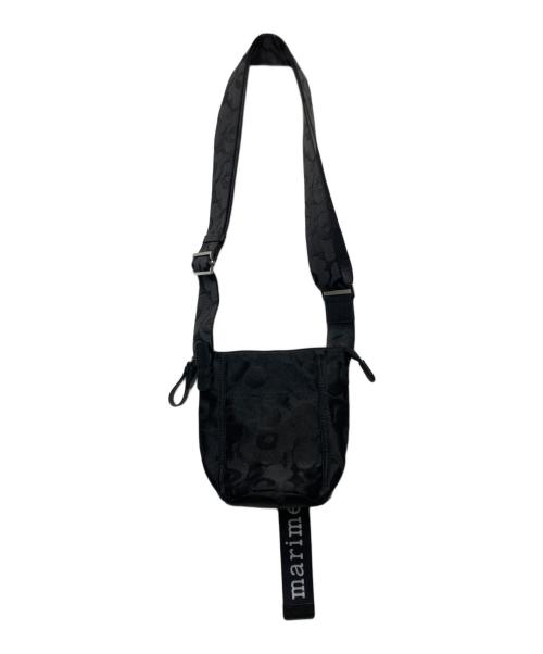 marimekko（マリメッコ）marimekko (マリメッコ) ショルダーバッグ ブラックの古着・服飾アイテム