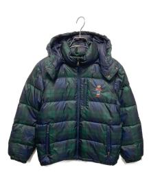 POLO RALPH LAUREN（ポロ・ラルフローレン）の古着「ポロベアダウンジャケット」｜グリーン