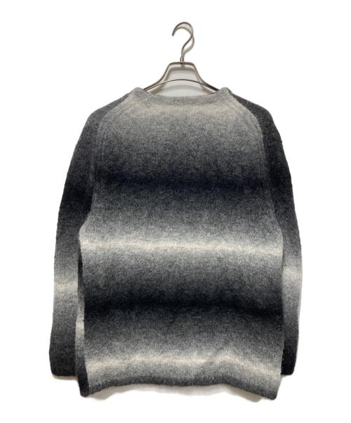 PAUL SMITH（ポールスミス）PAUL SMITH (ポールスミス) グラデーションニット ブラック×グレー サイズ:Mの古着・服飾アイテム