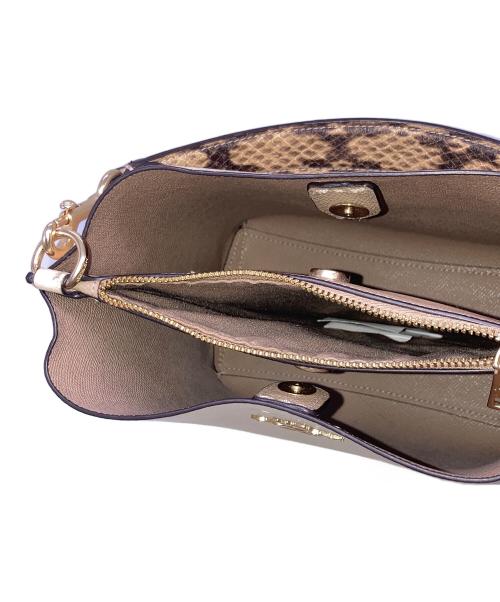 COACH（コーチ）COACH (コーチ) 2WAYバッグ ベージュの古着・服飾アイテム