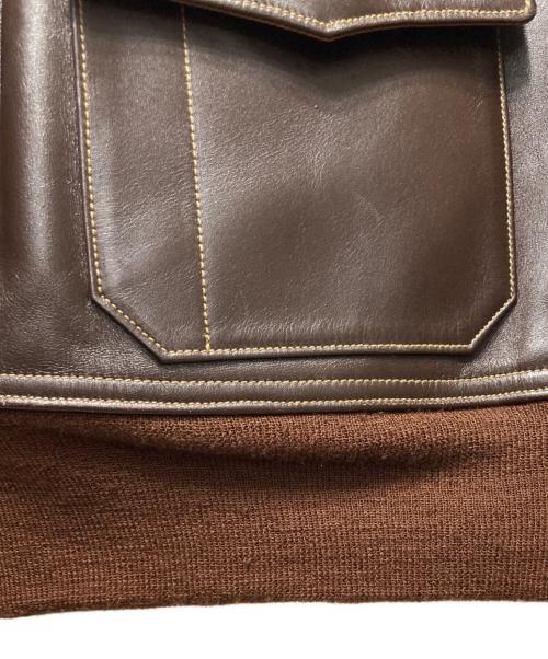 BUZZ RICKSON'S（バズリクソンズ）BUZZ RICKSON'S (バズリクソンズ) Type A-1レザージャケット ブラウン サイズ:40の古着・服飾アイテム