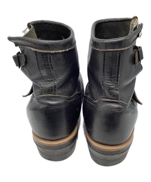 CHIPPEWA（チペワ）CHIPPEWA (チペワ) ショートエンジニアブーツ ブラック サイズ:９の古着・服飾アイテム