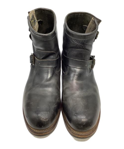 CHIPPEWA（チペワ）CHIPPEWA (チペワ) ショートエンジニアブーツ ブラック サイズ:９の古着・服飾アイテム