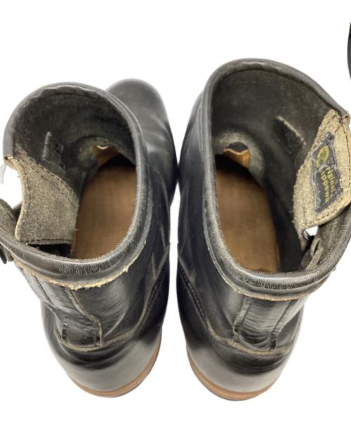 CHIPPEWA（チペワ）CHIPPEWA (チペワ) ショートエンジニアブーツ ブラック サイズ:９の古着・服飾アイテム