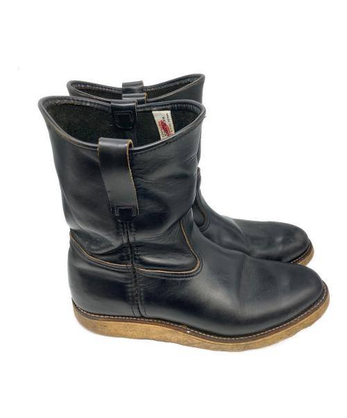 RED WING（レッドウィング）RED WING (レッドウィング) ペコスブーツ ブラック サイズ:9.5Eの古着・服飾アイテム