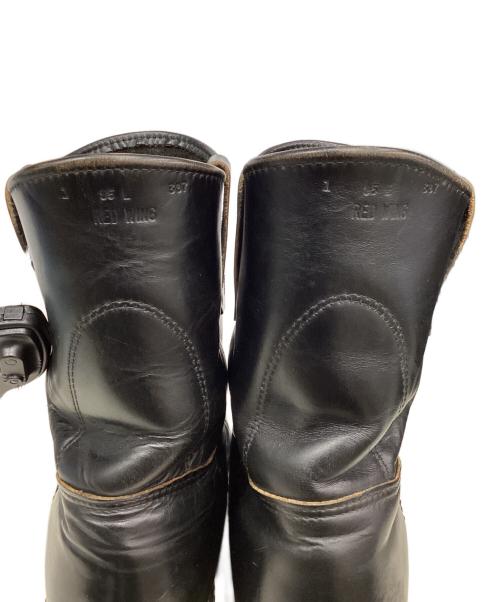 RED WING（レッドウィング）RED WING (レッドウィング) ペコスブーツ ブラック サイズ:9.5Eの古着・服飾アイテム