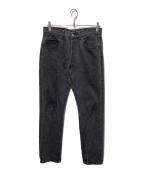 LEVI'Sリーバイス）の古着「先染めブラックデニムパンツ」｜ブラック