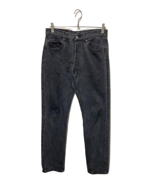 LEVI'S（リーバイス）LEVI'S (リーバイス) 先染めブラックデニムパンツ ブラック サイズ:31×32の古着・服飾アイテム