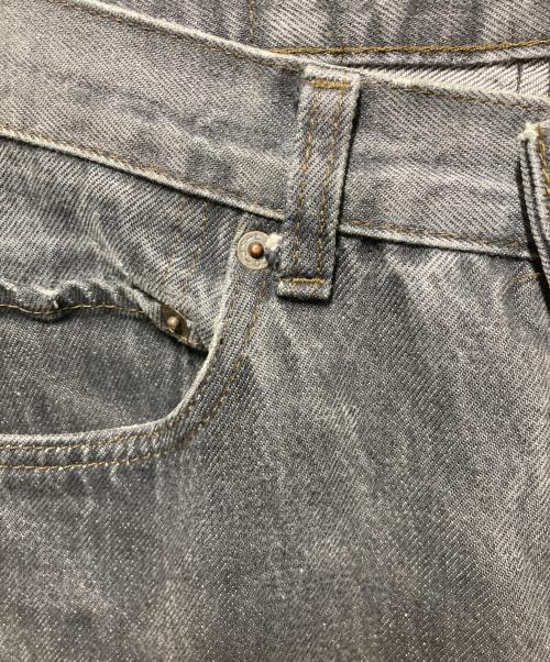 LEVI'S（リーバイス）LEVI'S (リーバイス) 先染めブラックデニムパンツ ブラック サイズ:31×32の古着・服飾アイテム