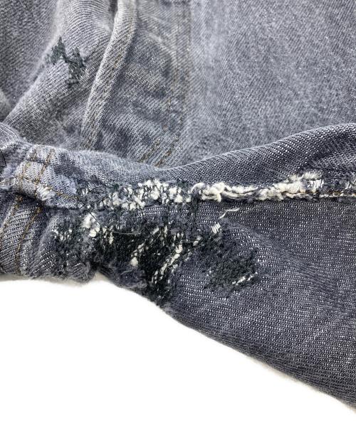 LEVI'S（リーバイス）LEVI'S (リーバイス) 先染めブラックデニムパンツ ブラック サイズ:31×32の古着・服飾アイテム