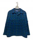 PENDLETONペンドルトン）の古着「ウールシャツ」｜グリーン