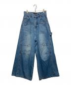 MAISON SPECIALメゾンスペシャル）の古着「バギーペインターパンツ」｜インディゴ