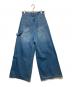 MAISON SPECIAL (メゾンスペシャル) バギーペインターパンツ インディゴ サイズ:38：8000円