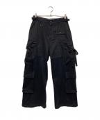 Matin Kimマーティン・キム）の古着「カーゴパンツ」｜ブラック