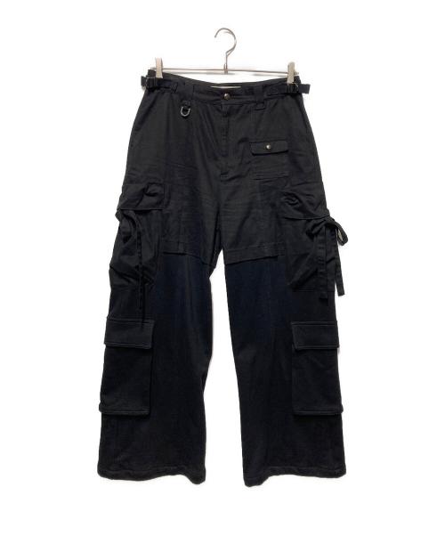 Matin Kim（マーティン・キム）Matin Kim (マーティン・キム) カーゴパンツ ブラック サイズ:Ｓの古着・服飾アイテム