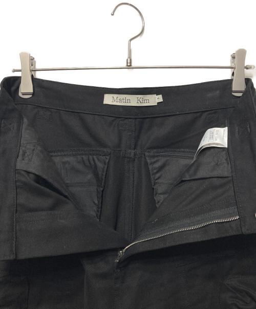 Matin Kim（マーティン・キム）Matin Kim (マーティン・キム) カーゴパンツ ブラック サイズ:Ｓの古着・服飾アイテム
