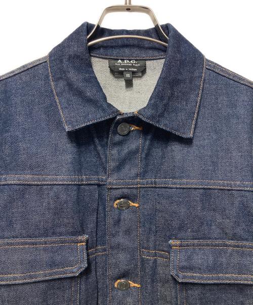 A.P.C.（アーペーセー）A.P.C. (アーペーセー) セカンドタイプ デニムジャケット インディゴ サイズ:XSの古着・服飾アイテム